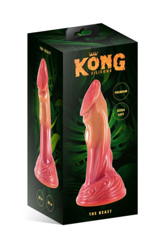 Фаллоимитатор Kong Silicone The Beast, 21,4 см