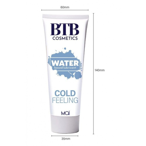 BTB Cold Feeling - Охлаждающая смазка на водной основе, 100 мл