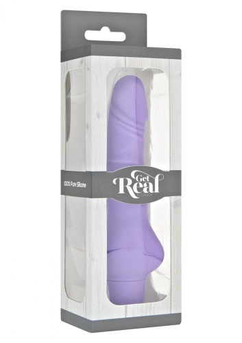 Get Real Mini Classic Smooth Vibrator - Вибратор, 13х3.5 см (сиреневый)