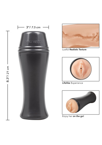 Private Hot Bombshell To Go компактный мастурбатор-вагина, 21х7,5 см (телесный)