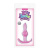 Ns Novelties Jelly Rancher Wave анальная пробка, 9.5х2.8 см (черный)