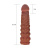 LoveToy Pleasure X-Tender Penis Sleeve Brown Add 2 - Насадка на член +5 см (коричневий) - купити в Києві, Україні LoveToy Pleasure X-Tender Penis Sleeve Brown Add 2 - Насадка на член +5 см (коричневий) - купити в Києві, Україні
