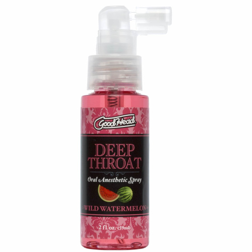 Doc Johnson GoodHead DeepThroat Spray – Watermelon – спрей для глибокого мінету, 59 мл (кавун) - купити в Києві, Україні