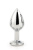 Gleaming Love Silver Plug Medium - анальная пробка, 8.3х3.4 см (серебристый) Gleaming Love Silver Plug Medium - анальная пробка, 8.3х3.4 см (серебристый)