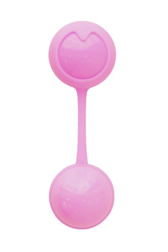 Seven Creations Vibrating Bell Balls - вагинальные шарики с вибрацией, 10.8х3 см (розовые)