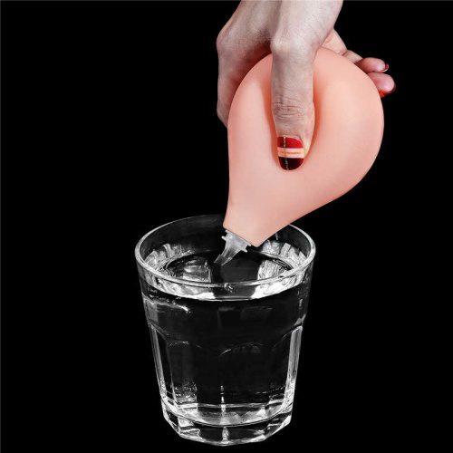 LoveToy Squirt Extreme Dildo Flesh 10 '' - Большой кончающий фаллос, 25.4х4.8 см