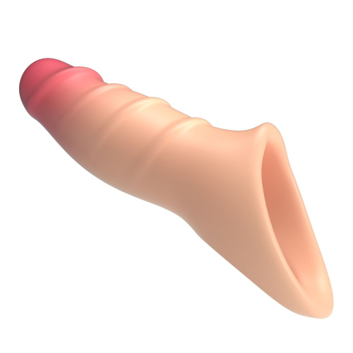 Подовжуюча насадка на член Pretty Love Damell Penis Sleeve, +2,8 см - купити в Україні | Секс шоп SEX-SHOP.ua