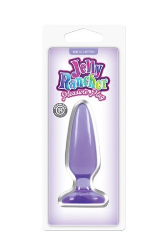 Ns Novelties Pleasure Plug Small - Анальная пробка, 10х3,5 см (пурпурный)
