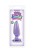 Ns Novelties Pleasure Plug Small - Анальная пробка, 10х3,5 см (пурпурный) Ns Novelties Pleasure Plug Small - Анальная пробка, 10х3,5 см (пурпурный)