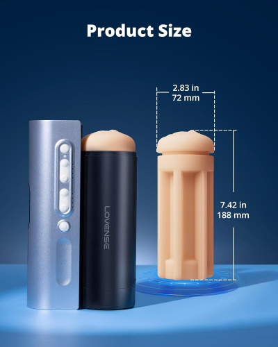 Рукав для мастурбатора Lovense Solace Pro Vagina-Shaped Texture 2