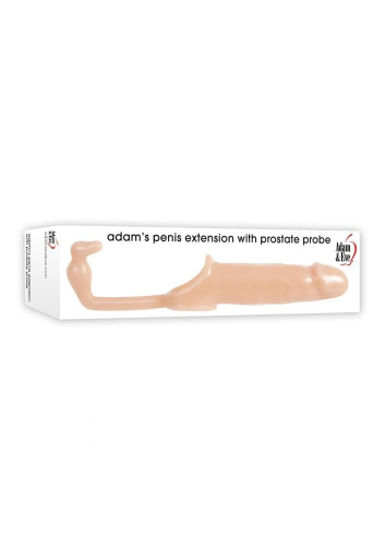Насадка на пенис Evolved Adam S Penis Extension W Anal Leash