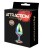 MAI Attraction Toys №74 Rainbow - Металлическая анальная пробка, 9.3х4 см