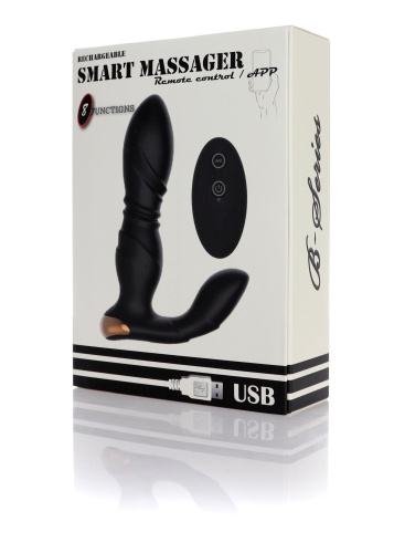 Массажер простаты со смарт управлением B-Series Magic Smart Massager (App) + Remote Control