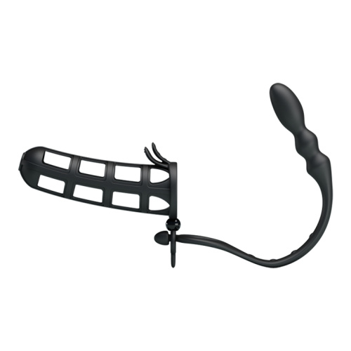 LyBaile Pretty Love Hercules Penis Sheath насадка на член с анальным стимулятором, 11.5х3.5 см