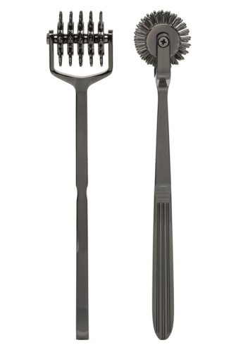 Doc Johnson Kink- Spike - Solid Metal Pinwheel - 5 W - Колесо Вартенберга, игольчатое на 5 рядов зубцов