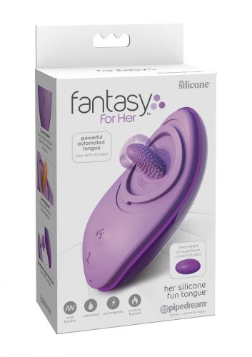 Pipedream Her Silicone Fun Tongue - стимулятор клитора, имитатор оральных ласк