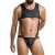Passion - 056 BODY ADAM black - Сексуальний чоловічий боді, S/M - купити в Києві, Україні