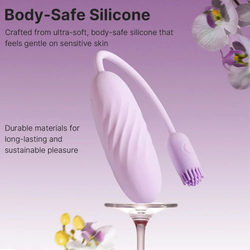 Віброяйце зі смарт управлінням Svakom Plume Pastel Lilac - купити в Україні | Секс шоп SEX-SHOP.ua