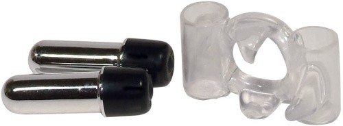 You2Toys Smart Tickler Cock Ring - виброкольцо, 7х2.5 см (прозрачный)