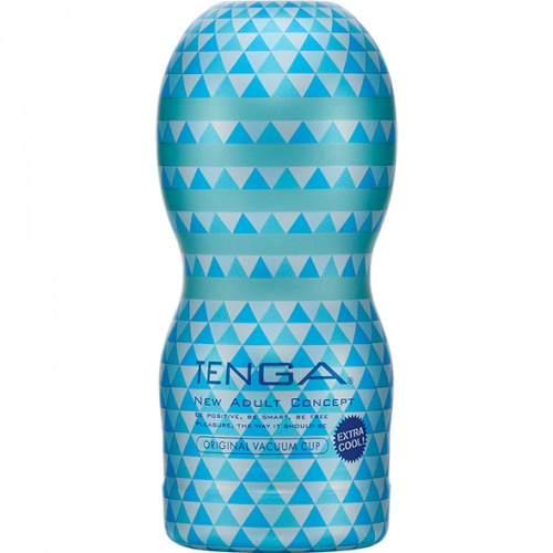 Tenga Original Vacuum Cup Extra Cool-мастурбатор з ефектом холоду, 15. 5х6. 9 см (білий) - купити в Києві, Україні