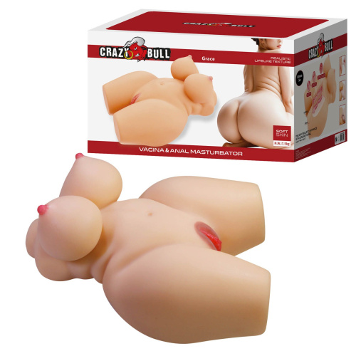 Мастурбатор торс Crazy Bull Grace - купити в Україні | Секс шоп SEX-SHOP.ua
