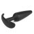 LoveToy Lure Me Butt Plug Slim Black S - Маленькая анальная пробка, 10х2.5 см (чёрный)