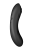 Satisfyer Curvy Trinity 4 - Вакуумный вибратор, 17х4.2 см (чёрный)