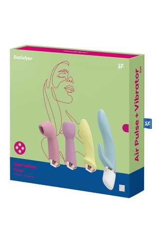 Набор из 4 вибраторов Satisfyer Marvelous Four