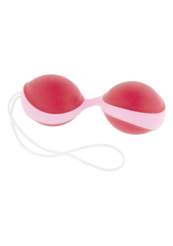 Вагинальные шарики Amor Gym Balls Duo  (голубые с розовым)