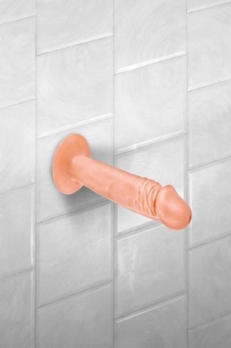 Real Body Real Zack Flesh - фалоімітатор, 15,5 х3, 7см - купити в Києві, Україні