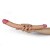 LoveToy King Size Realistic Ladykiller Tapered Double Penetration 14 " - Большой двухсторонний фаллоимитатор реалистик, 36.5х4 см