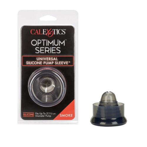 California Exotic Novelties Universal Silicon Pump Sleeve Smoke - Насадка к вакуумной помпе (серая)