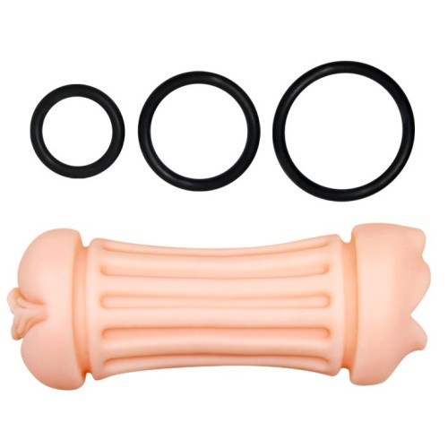 Crazy Bull Nancy Pocket Pussy - Мастурбатор, 17,5 см (телесный)