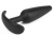 LoveToy Lure Me Butt Plug Slim Black L - Анальна пробка, 12,5 см (черный)