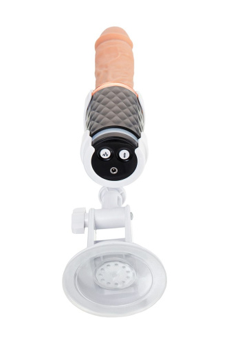 MotorLovers Sex machine Sekster - секс машина с вибрацией, фрикциями и подогревом, 29 см (белый)