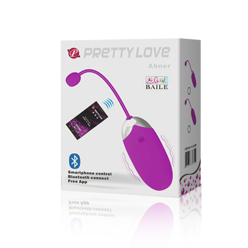 Pretty Love Abner Smartphone Control - Виброяйцо, 7,5х3.3 см (розовый)