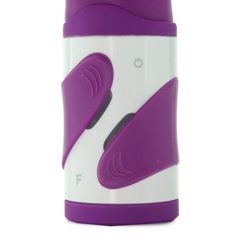 Topco Sales Rabbit Vibe Swoop Plummeting - Вибратор кролик с ротацией, 11.4х3.5 см
