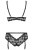 Obsessive Letica set - эротический комплект белья, S/M (чёрный) Obsessive Letica set - эротический комплект белья, S/M (чёрный)