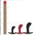 Fun Factory Bootie Large - анальная пробка унисекс, 9.5х4.1 см (бордовый) Fun Factory Bootie Large - анальная пробка унисекс, 9.5х4.1 см (бордовый)