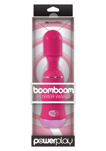 Boomboom Power Wand Purple Клиторальный вибратор (розовый)