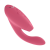 Womanizer Duo - Двойной стимулятор для клитора и точки G, 20.3х3.2 см (розовый)