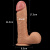 LoveToy Legendary King Sized Realistic Dildo 9 " - Большой и толстый фаллос, 25.5х5.5 см LoveToy Legendary King Sized Realistic Dildo 9 " - Большой и толстый фаллос, 25.5х5.5 см