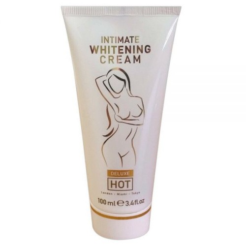 Hot Intimate Whitening Cream Deluxe - Крем для відбілювання шкіри, 100 мл - купити в Києві, Україні