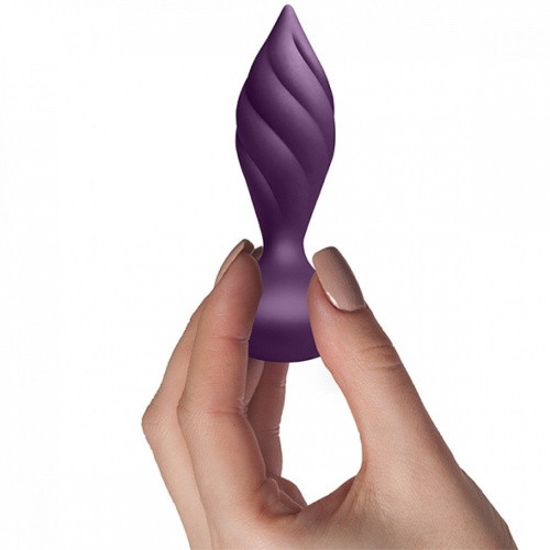 Rocks Off Petite Sensations Desire - Анальна вібропробка, 7.5х2.8 см., (фіолетова) - купити в Києві, Україні