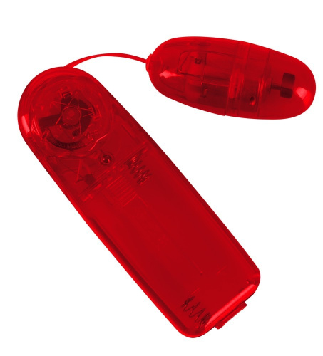 Vibrating Bullet In Red - Виброяйцо, 5,5 см (красный)