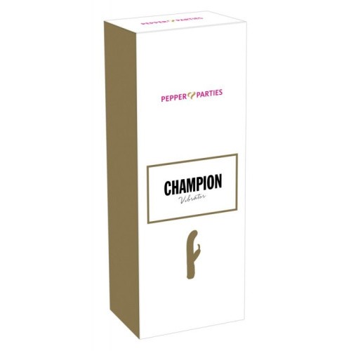 Champion Butterfly Vibrator Green - вибратор кролик с 7 режимами, 23х3 см