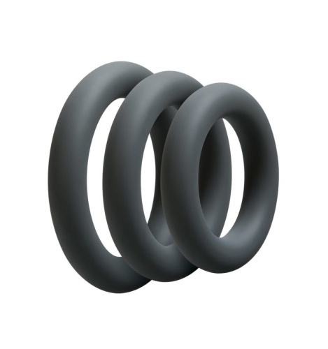 Doc Johnson OptiMALE 3 C-Ring Set Thick набір ерекційних кілець, 3 шт - купити в Києві, Україні