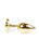 Анальная пробка с камнем Jewellery Gold Heart Plug Анальная пробка с камнем Jewellery Gold Heart Plug