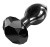Pipedream Icicles N 78 - стеклянная анальная пробка, 7,3х3 см (черный) Pipedream Icicles N 78 - стеклянная анальная пробка, 7,3х3 см (черный)