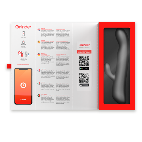 Вибратор кролик со смарт управлением Oninder Vibration & Rotation